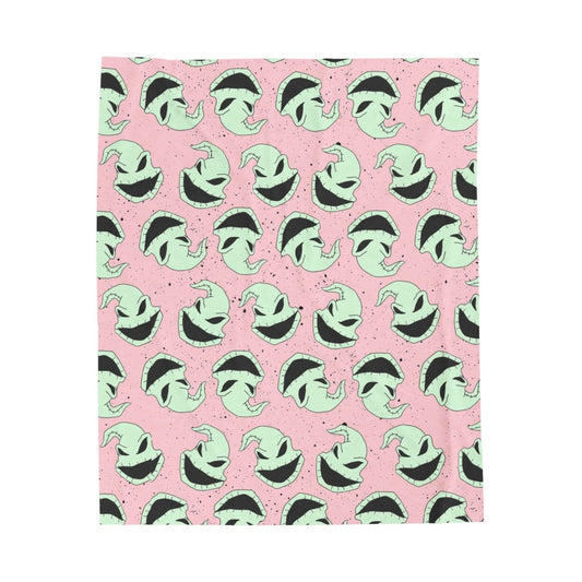 Pink spooky blanket