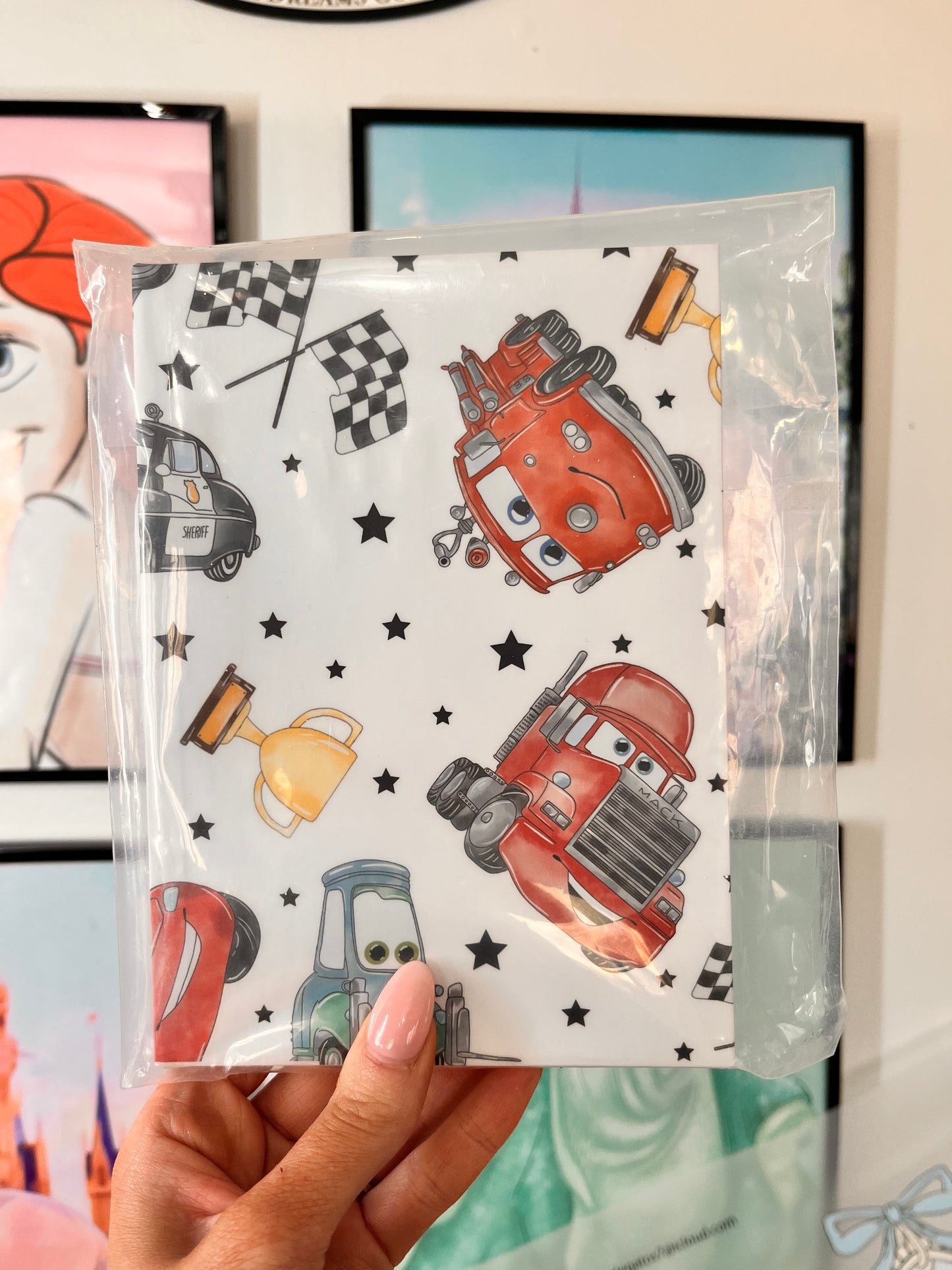Cars autograph book - RTS