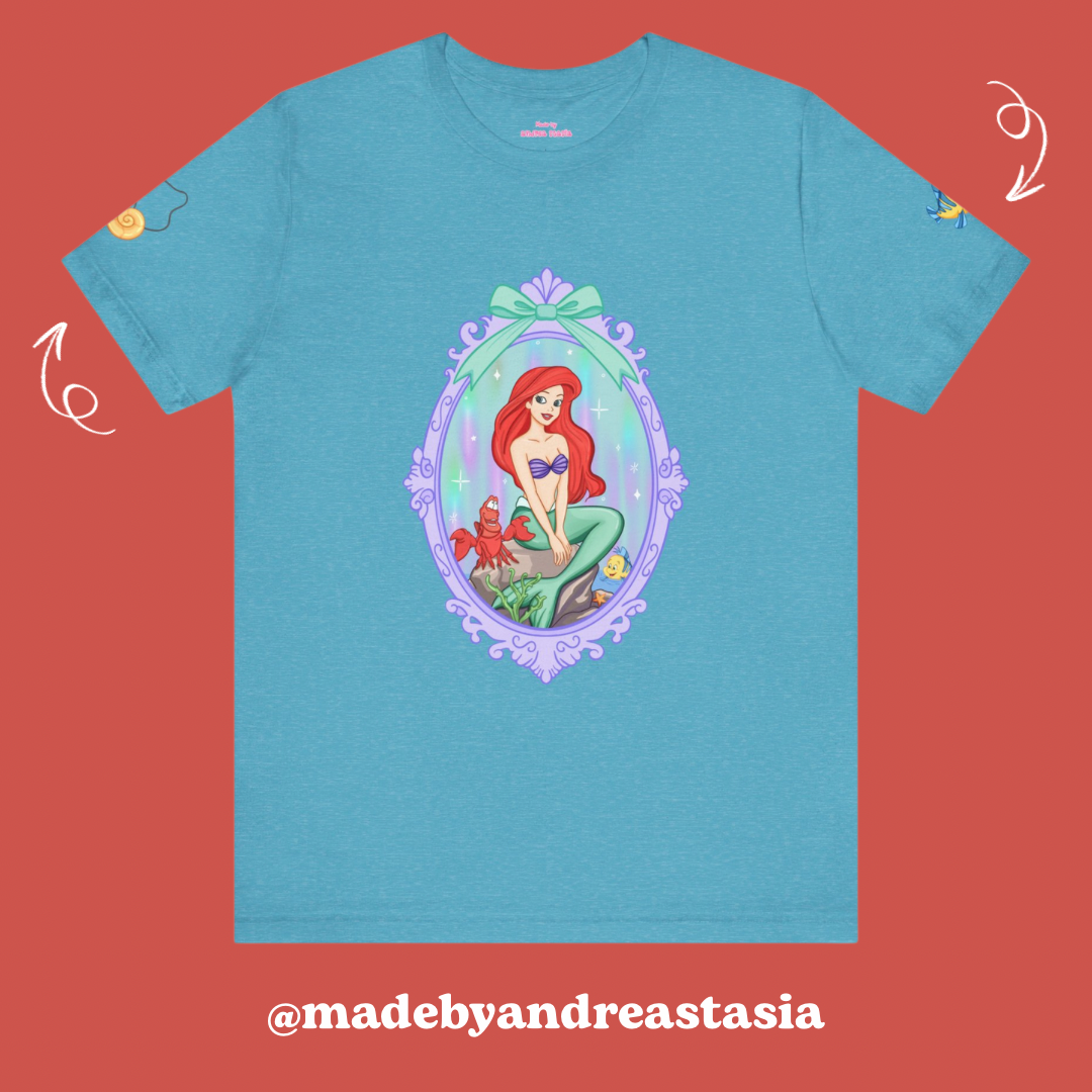 Mermaid Princess Adult tee - Pre order