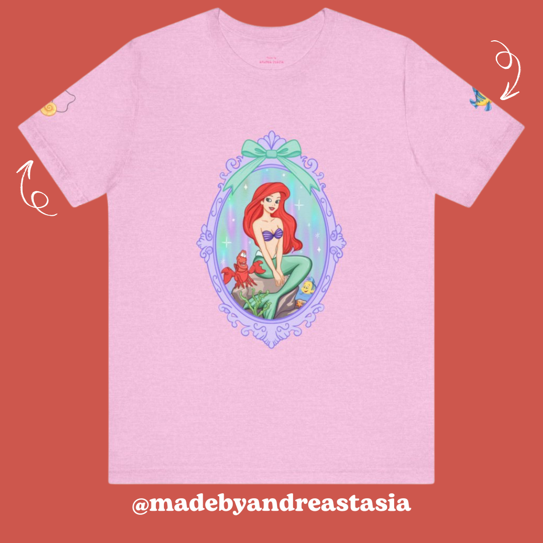 Mermaid Princess Adult tee - Pre order