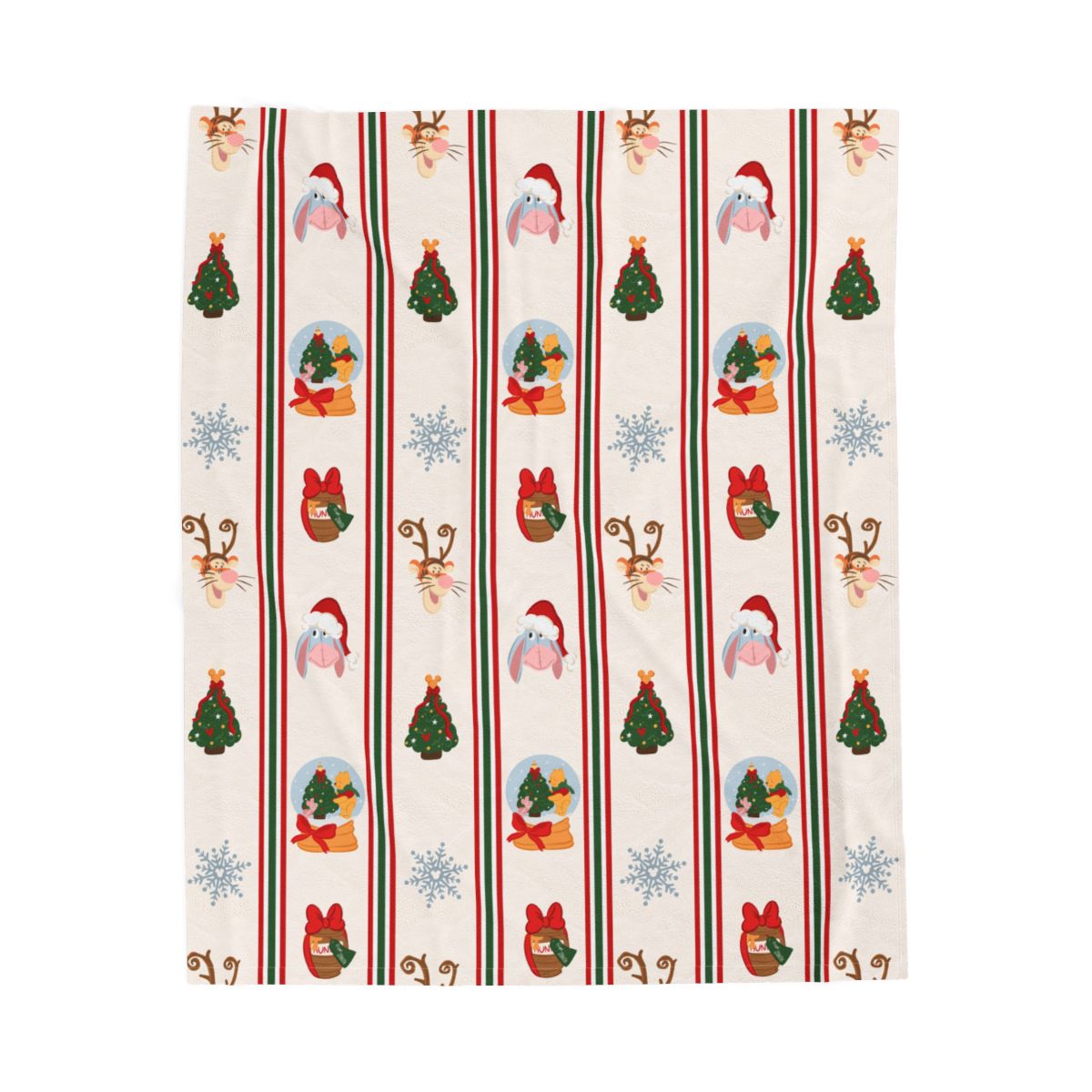 Holly jolly ole bear blanket • pre order