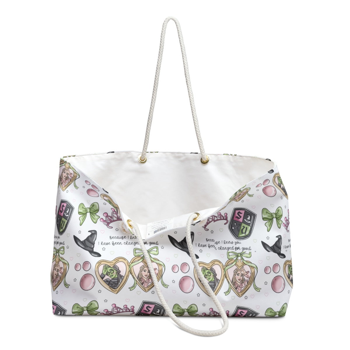 Pink & green Besties Weekender bag -PRE ORDER