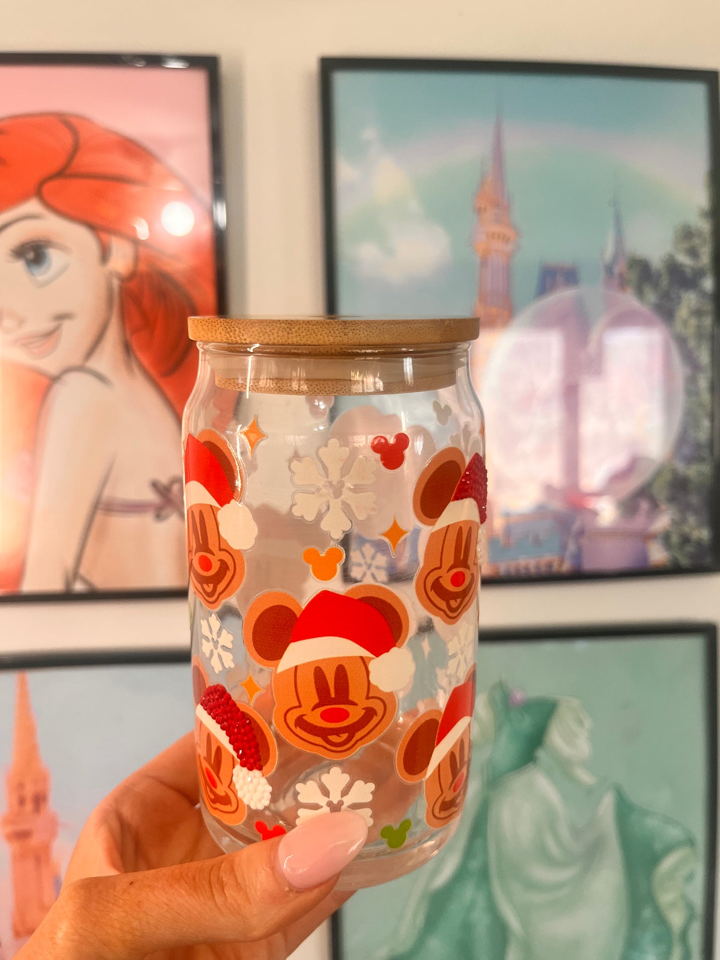 Magical mouse waffle Xmas cup