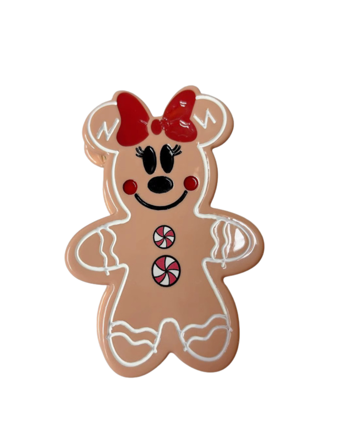 Main Street gingerbread claw clip • pre order GIRL