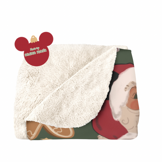 Jolly Ole St Mick Sherpa Blanket - green