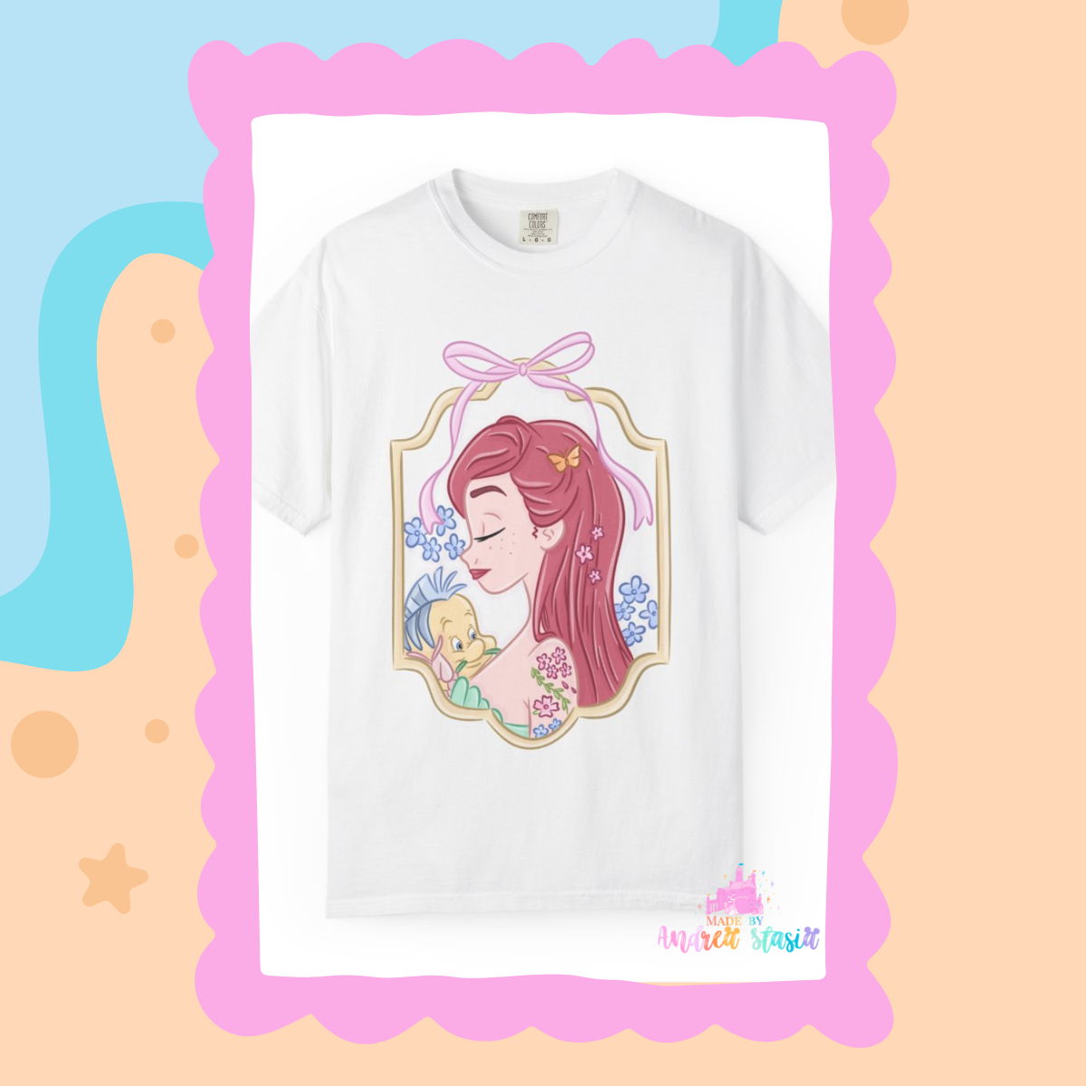 Mermaid tee adult • pre order 🐚🌊🐠