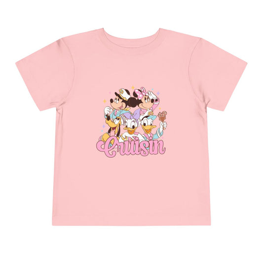 Toddler Cruise Tee + 𝗣𝗥𝗘 𝗢𝗥𝗗𝗘𝗥 ( pink ) 🌸🛳️
