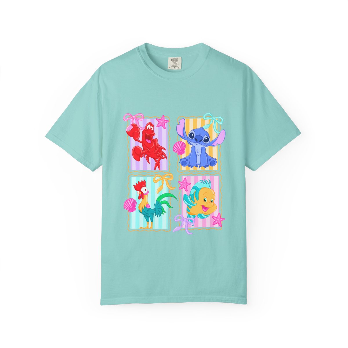 Sidekick summer tee adult • pre order  🐠 🌊🌺🦀