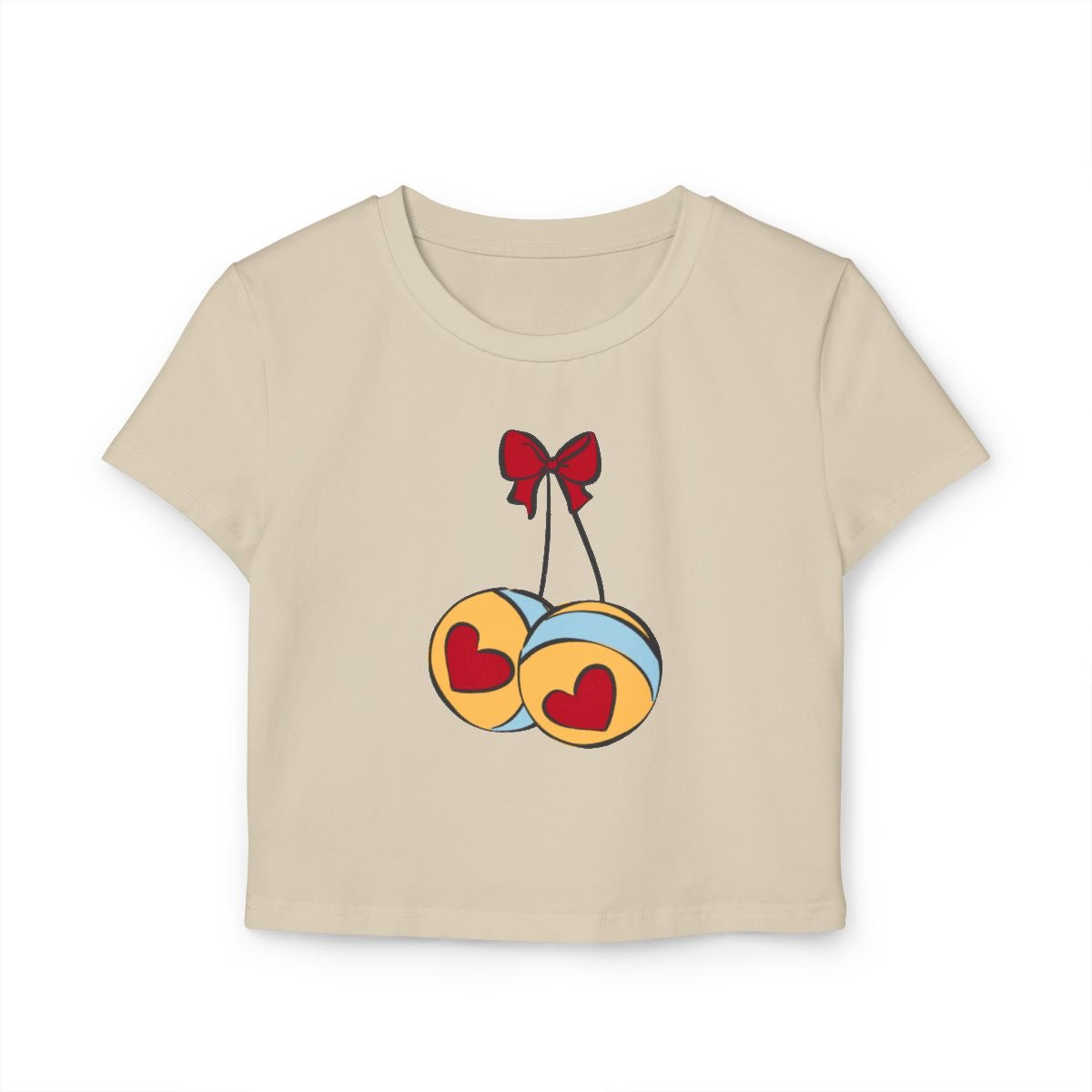 TS cherries crop top