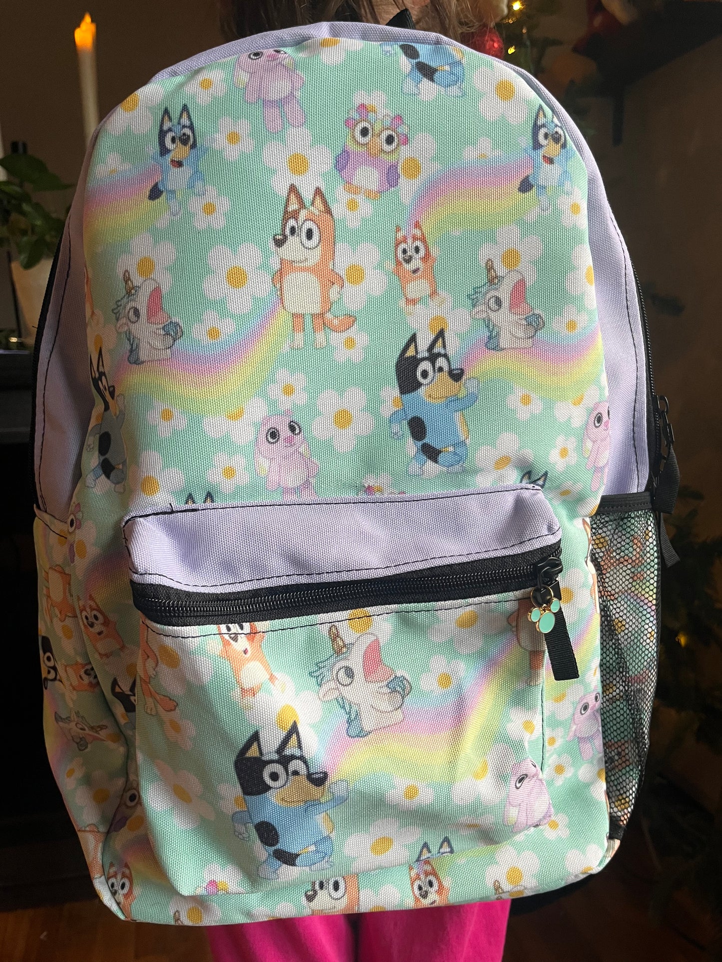 Blue Dogs Backpack • ready to ship 🌈🌸