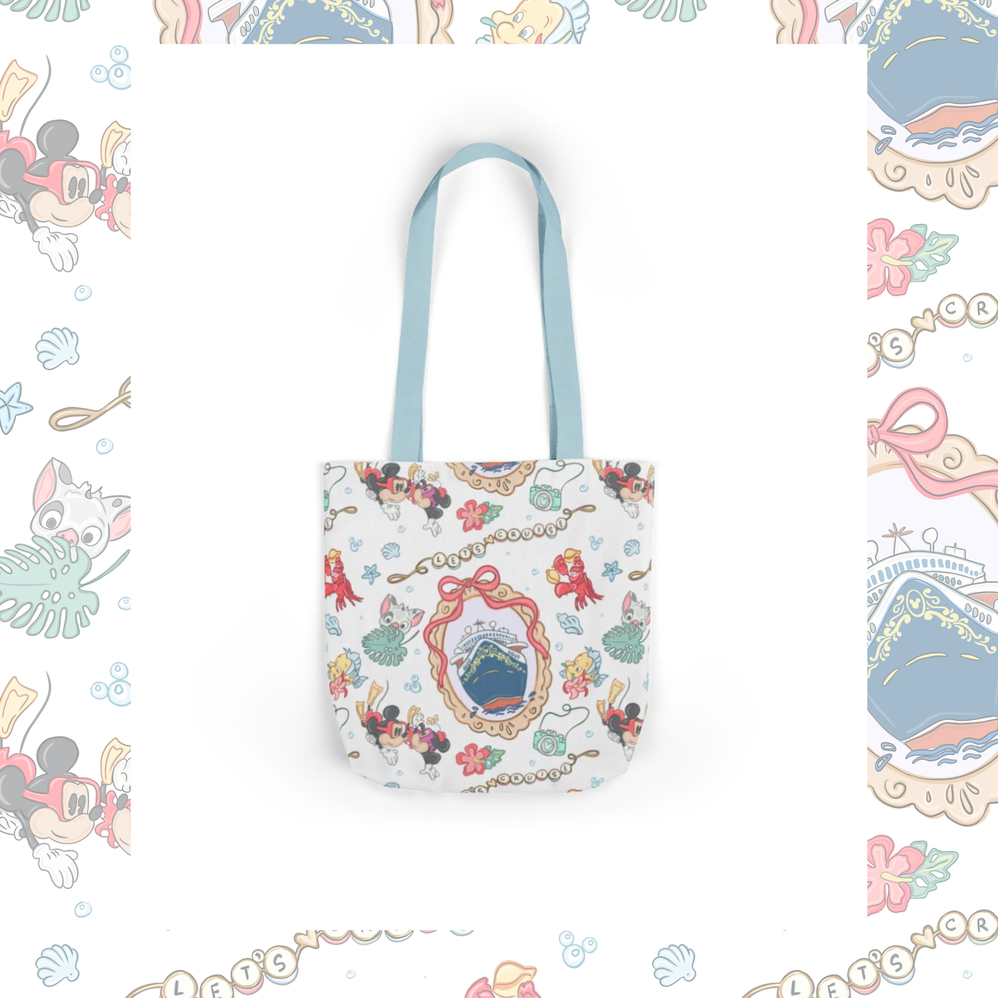 Cruise sidekicks Tote - PRE ORDER 🌴🌺