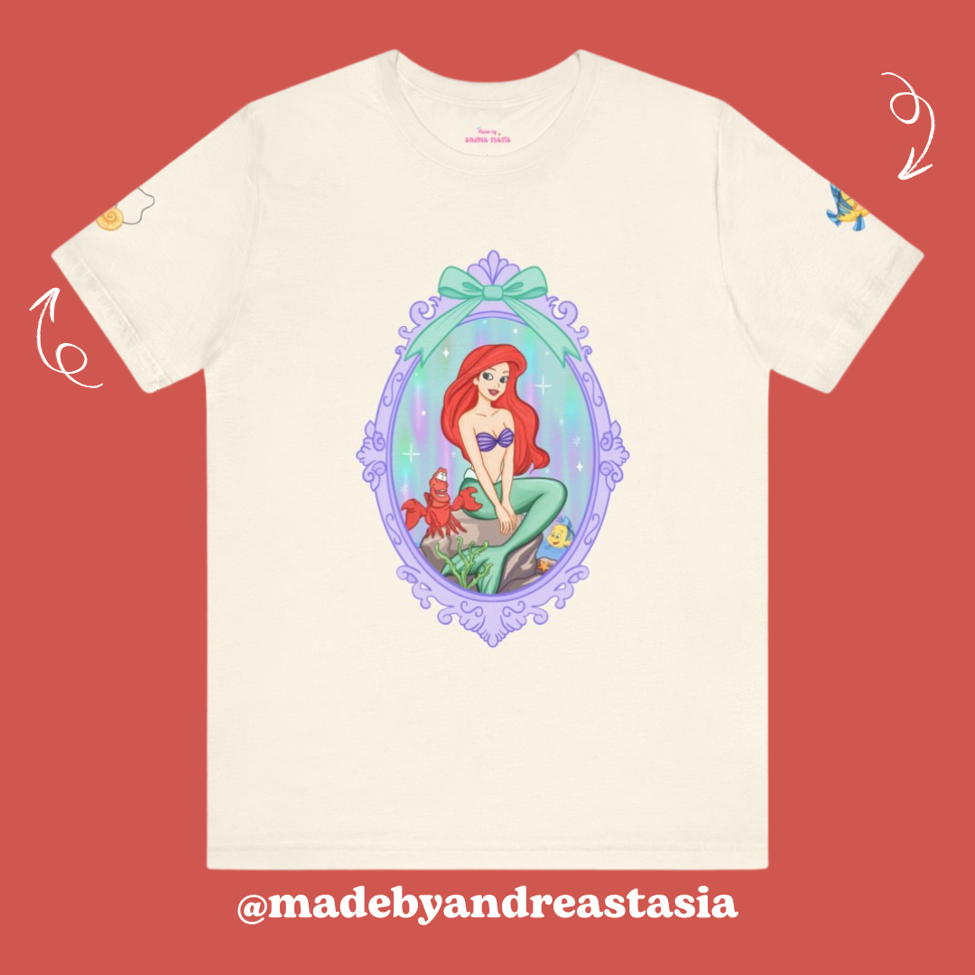 Mermaid Princess Adult tee - Pre order