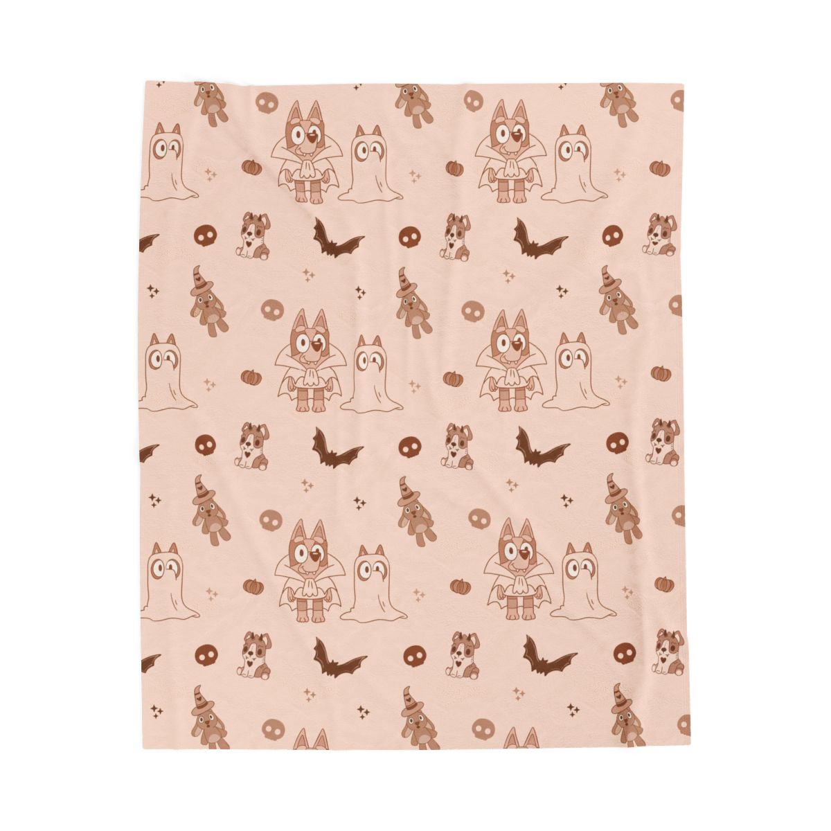 Blue Dogs Halloween blanket - pre order