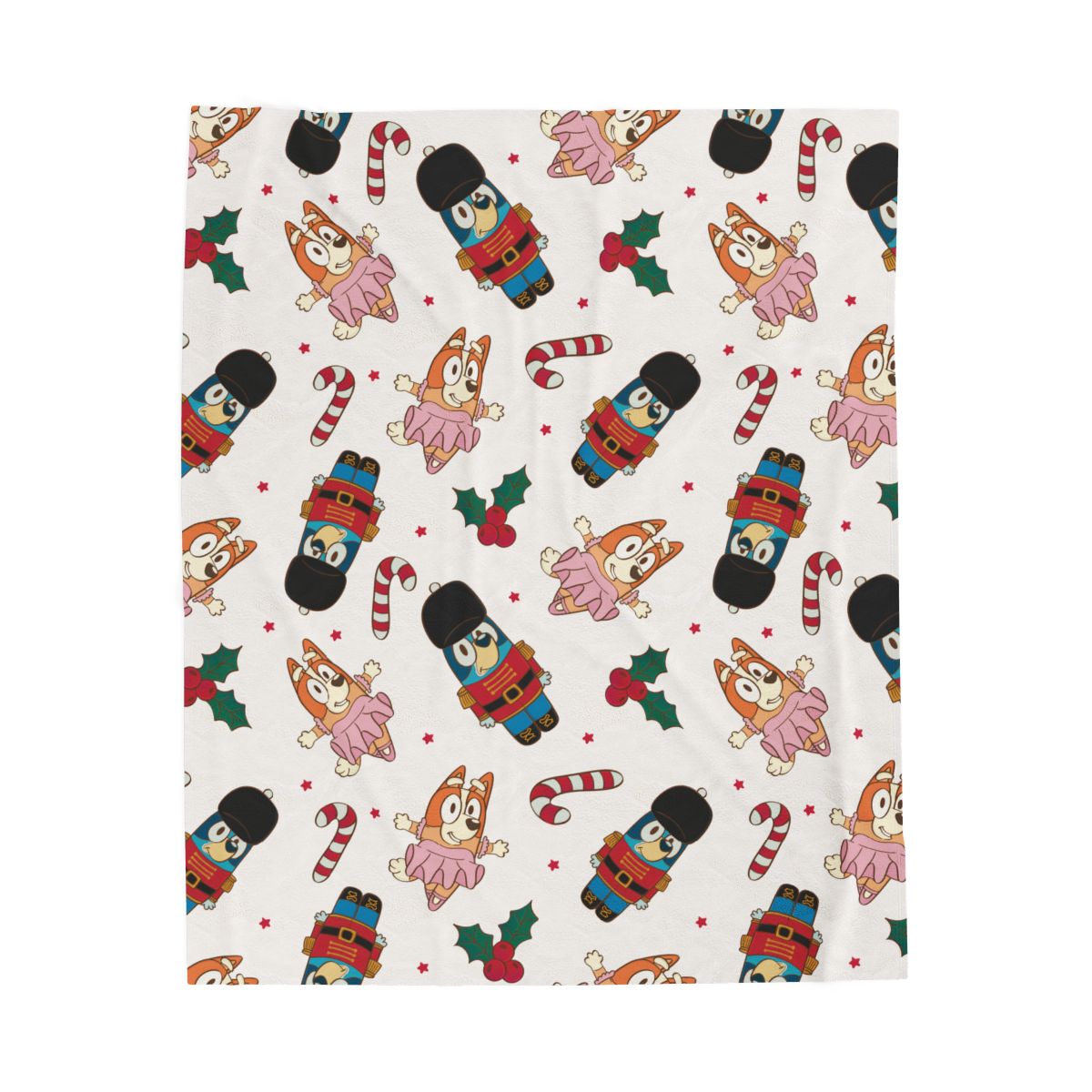 Blue Dog Christmas blanket - pre order