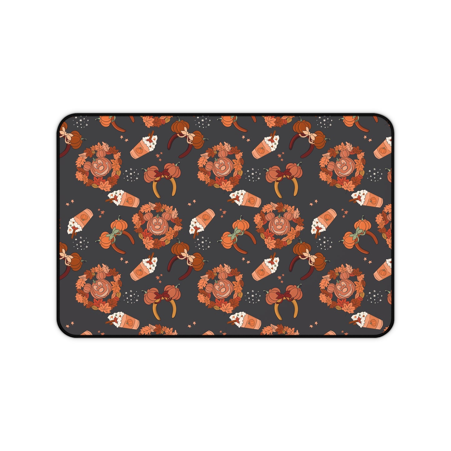 Main St Pumpkin Desk Mat - exclusive