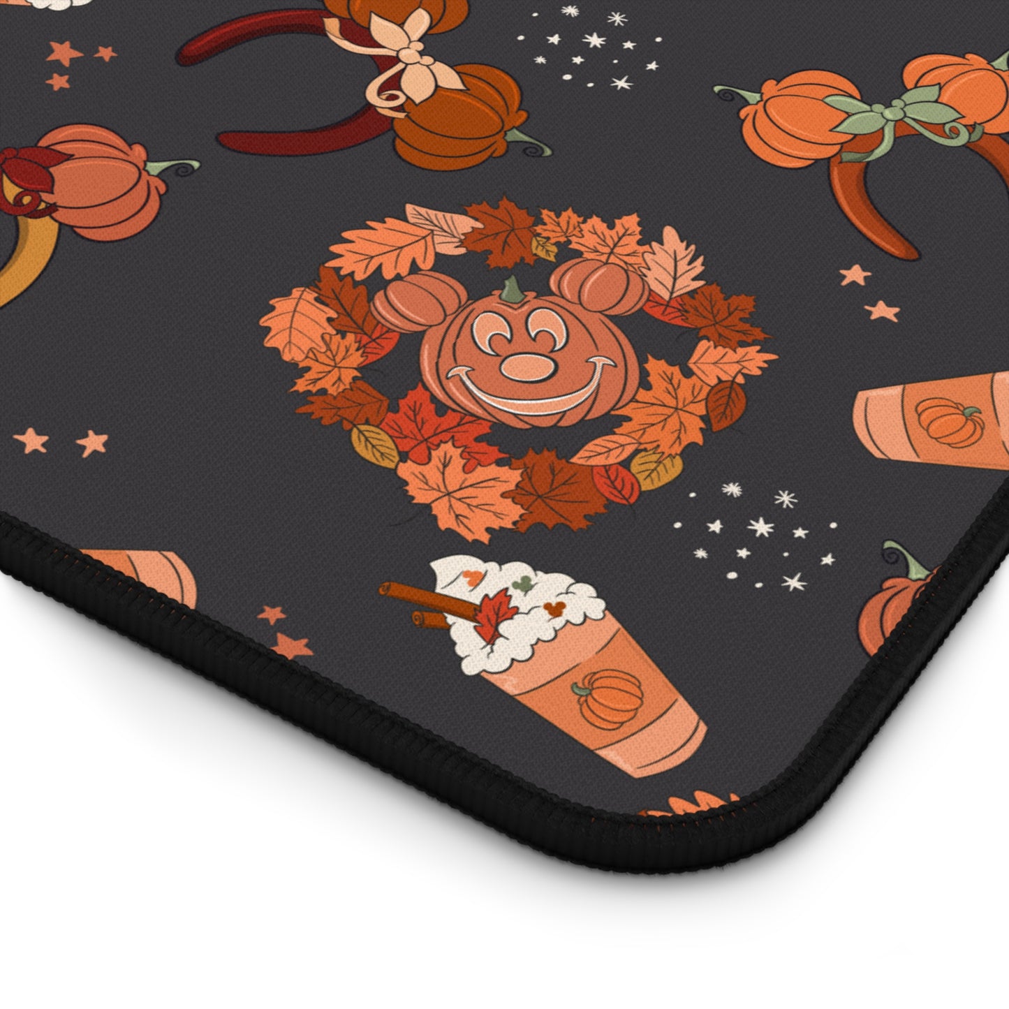 Main St Pumpkin Desk Mat - exclusive