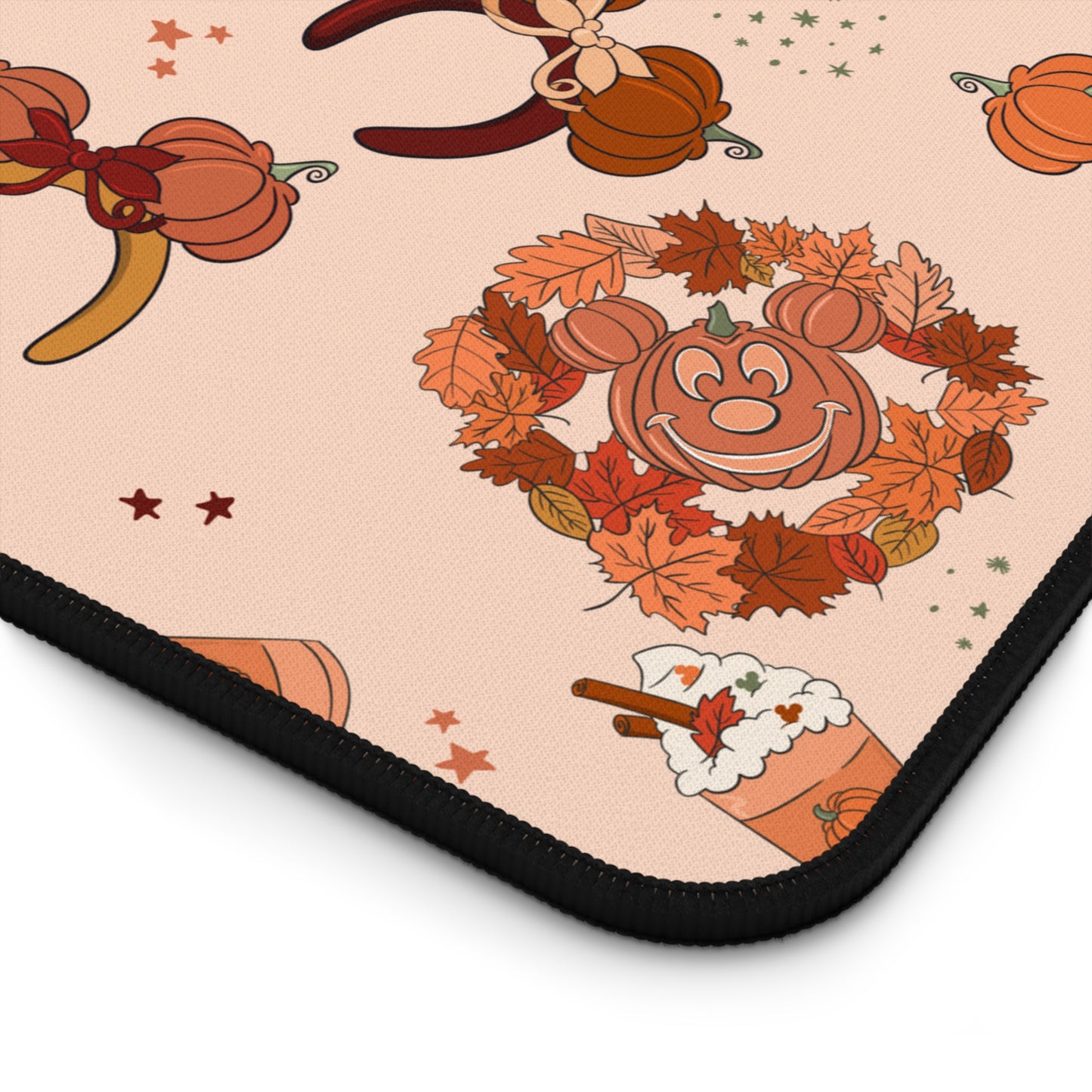 Main St Pumpkin Desk Mat - exclusive