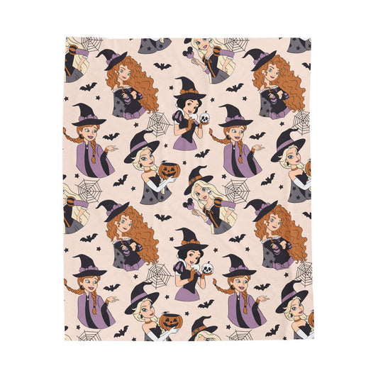 Spooky Princesses blanket - pre order