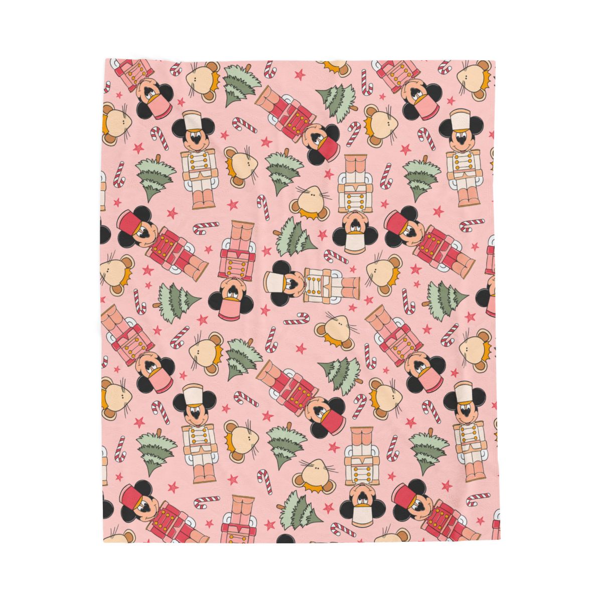 Nutcracker Mouse Christmas blanket - pre order