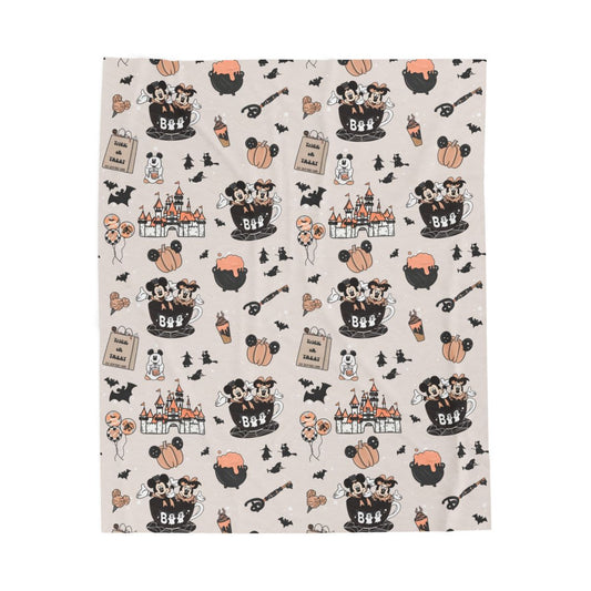 Mouse Halloween blanket - pre order