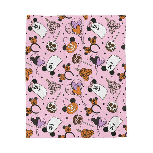 Mouse Ghost Halloween blanket - pre order