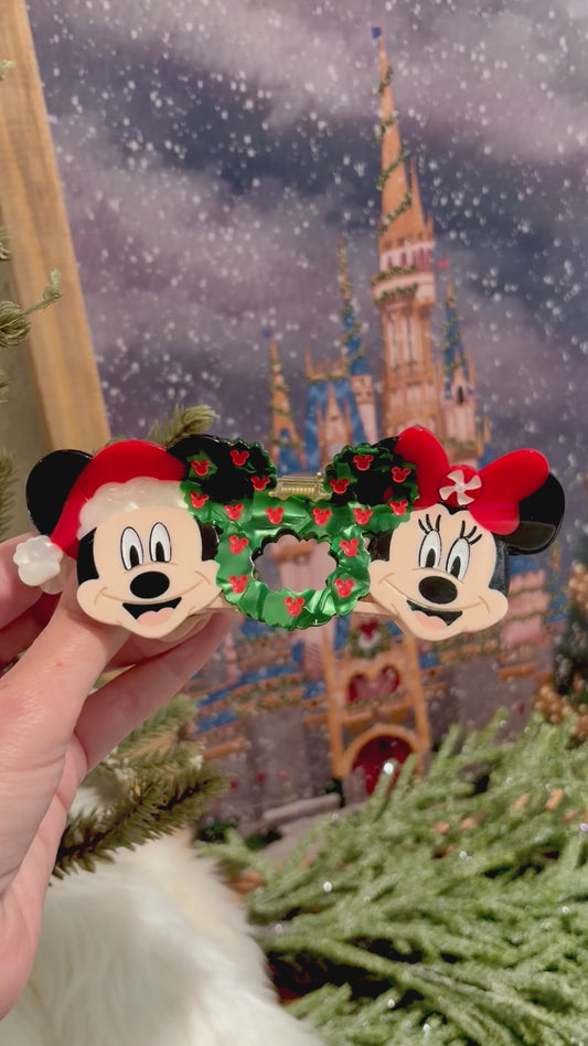 Merry Mousmas Claw Clip • PRE ORDER