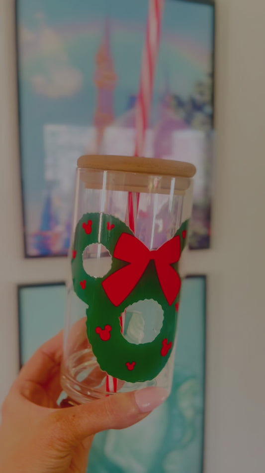 Magical Mouse wreath Cup 20oz