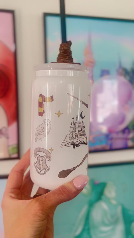 Wizard cup + Sorting hat 🧙🏻‍♀️
